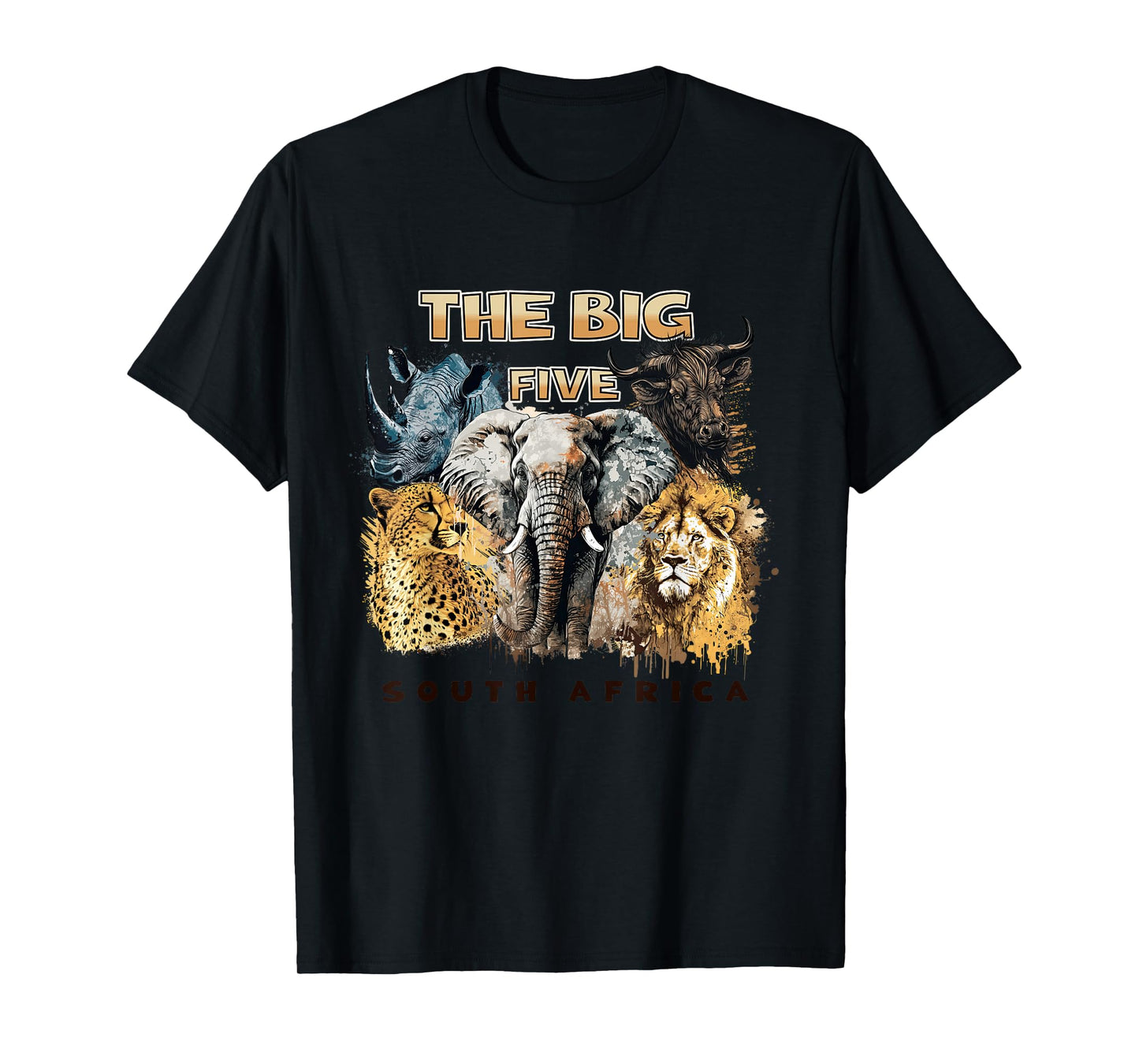 The big five South Africa South African animals T-Shirt