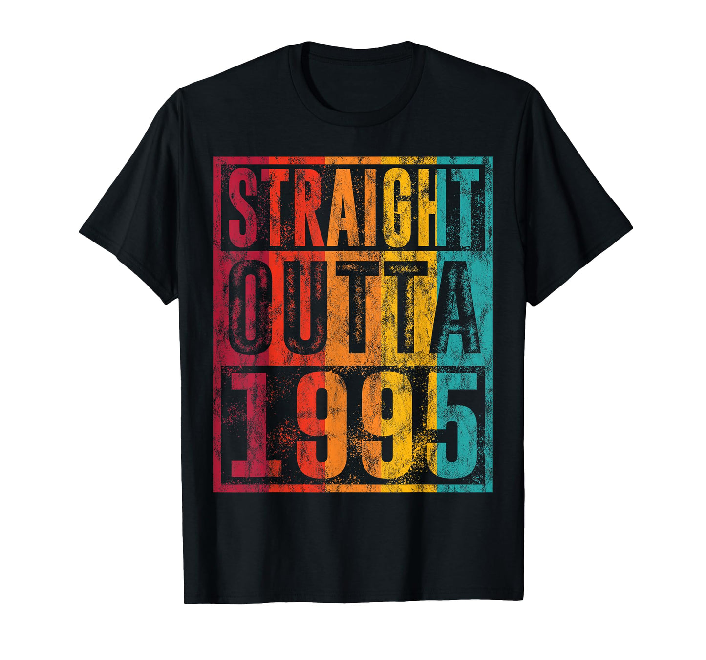 Straight Outta 1995 Vintage Birthday Gifts Retro Summer T-Shirt
